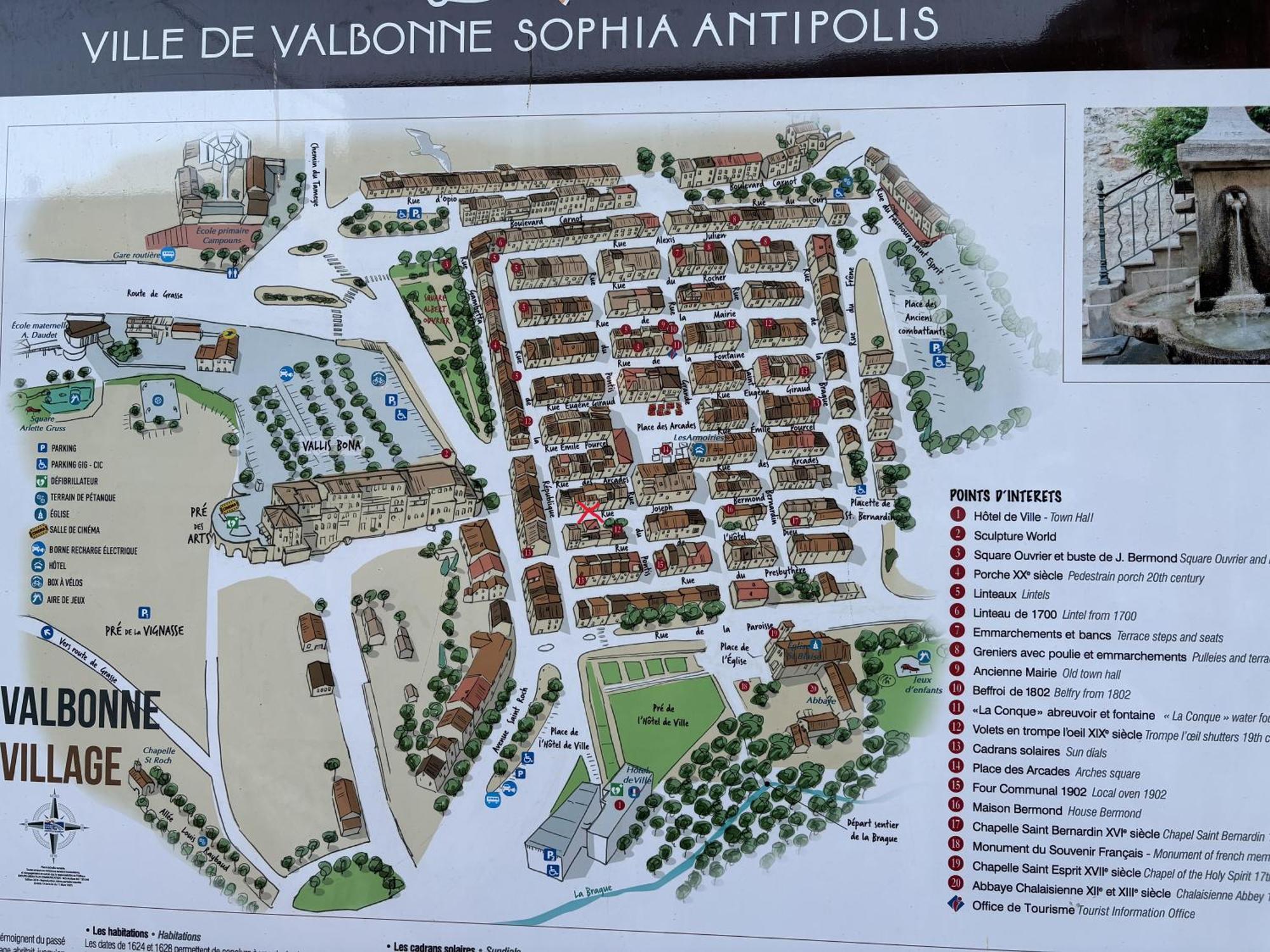 Cosy Flat In The Heart Of Valbonne Village Esterno foto